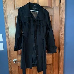 Jones New York rain jacket.  Black.  Medium.